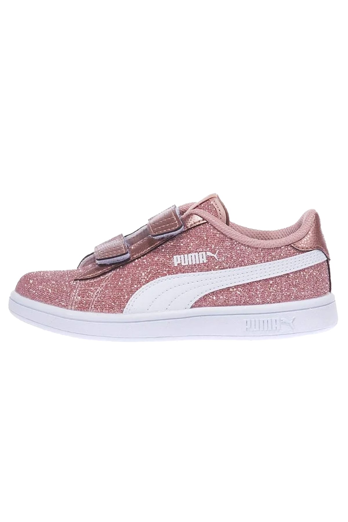 Puma Smash V2 Glitz Çocuk Spor Ayakkabı 36737829 Pembe