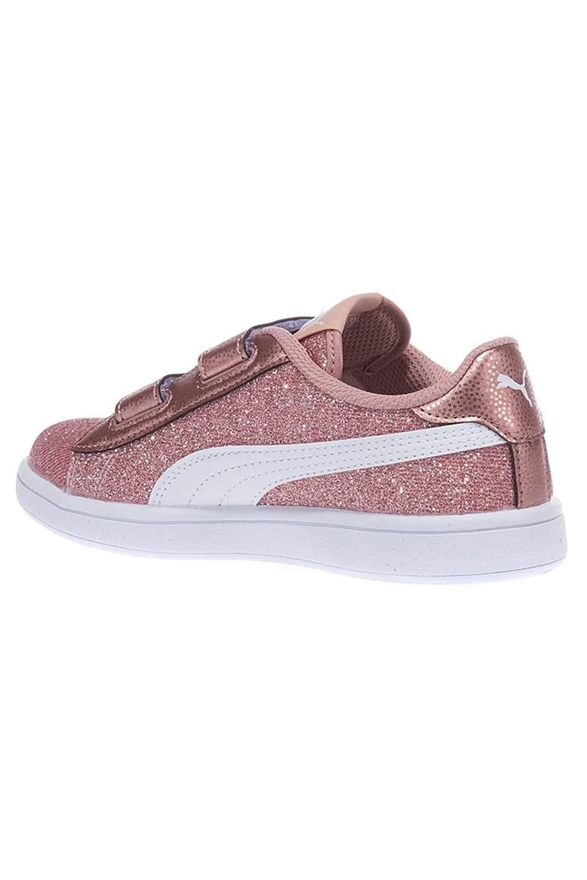 Puma Smash V2 Glitz Çocuk Spor Ayakkabı 36737829 Pembe