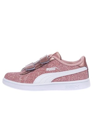 Puma Smash V2 Glitz Çocuk Spor Ayakkabı 36737829 Pembe