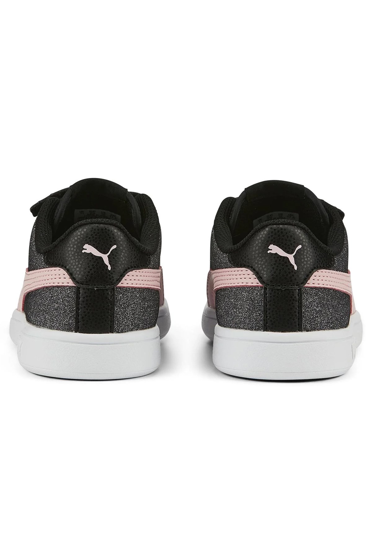 Puma Smash V2 Glitz Çocuk Spor Ayakkabı 36737830 Siyah
