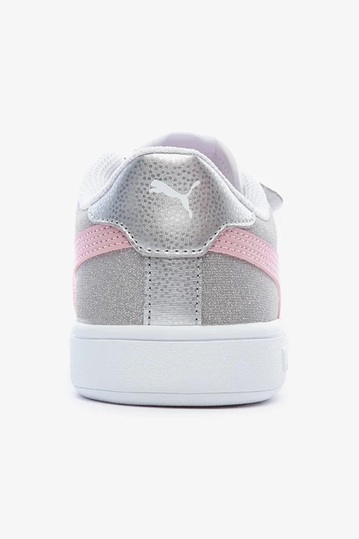 Puma Smash V2 Glitz Çocuk Spor Ayakkabı 36737832 Gri