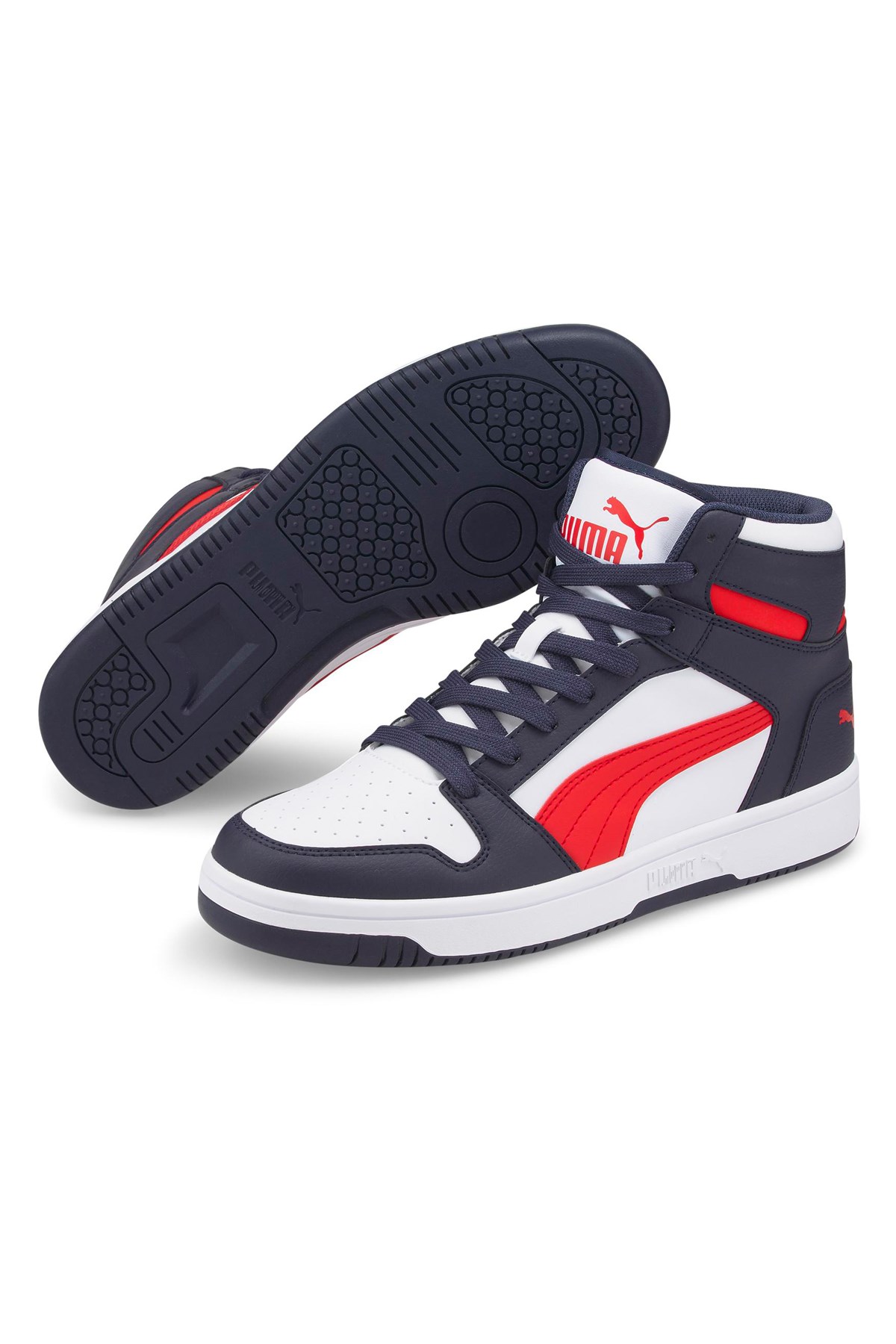 Puma Rebound Layup SL Unisex Ayakkabı 36957329 Lacivert