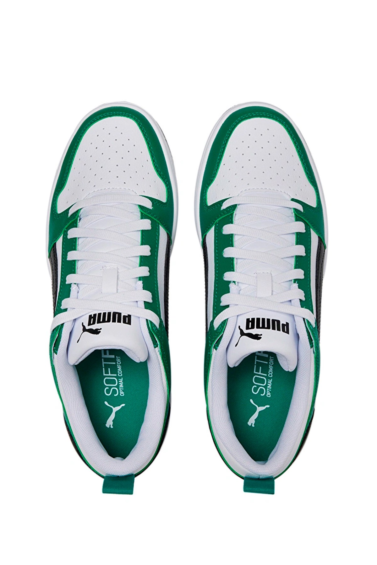 Puma Rebound Layup Lo Sl Unisex Spor Ayakkabı 36986621 Yeşil