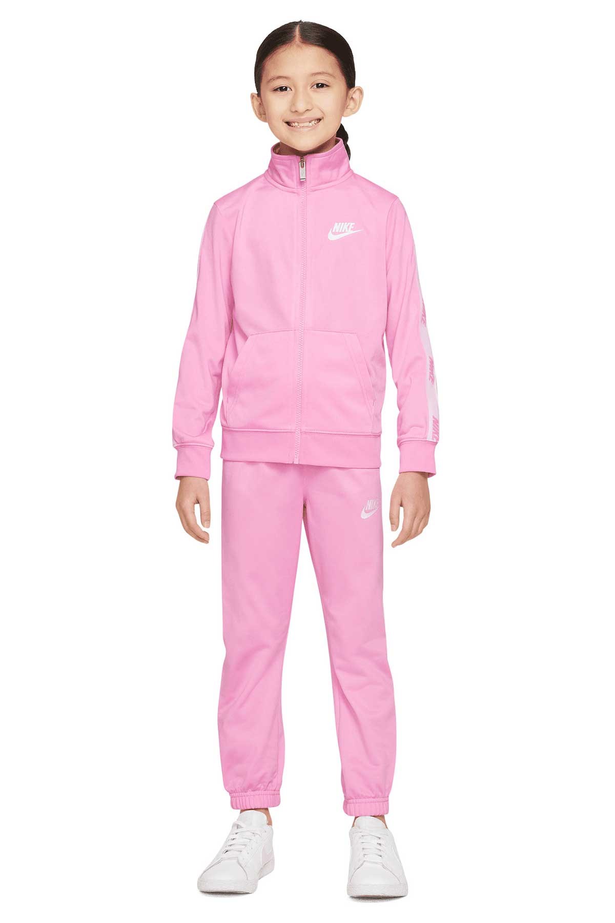 Nike Tricot Çocuk Eşofman Takımı 36G796-A8F Pembe