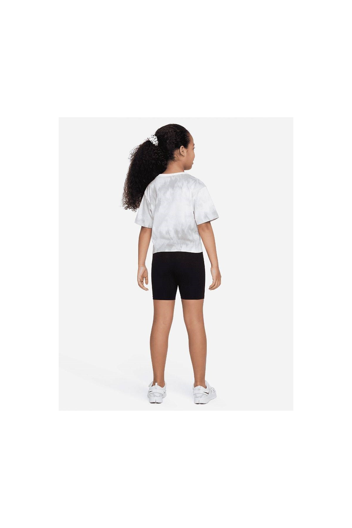 Nike Boxy Çocuk Tişört ve Şort Takım 36K457-023 Siyah