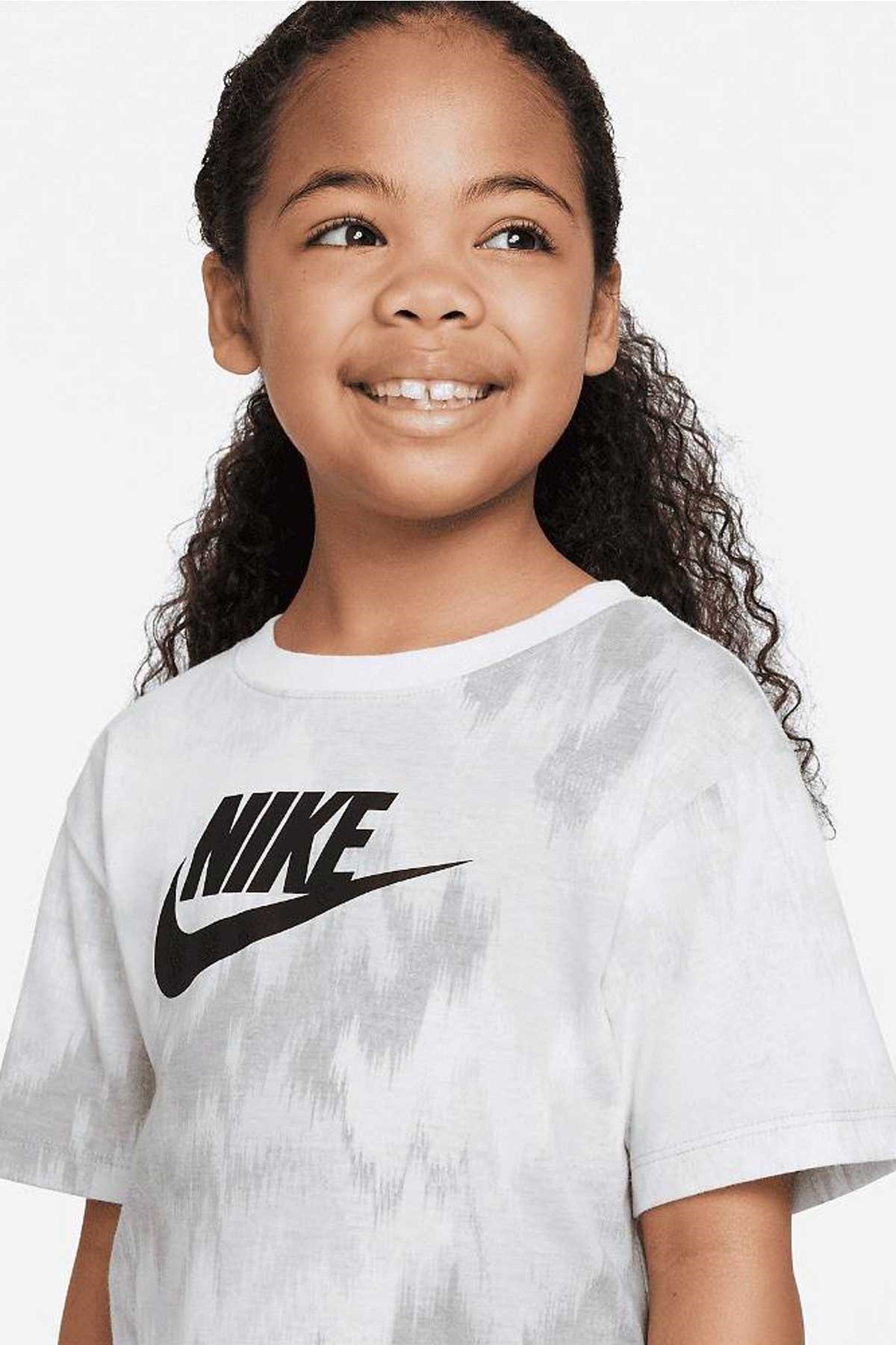 Nike Boxy Çocuk Tişört ve Şort Takım 36K457-023 Siyah