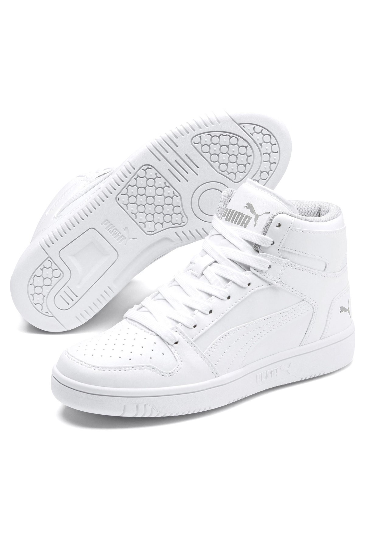 Puma Rebound Layup SL Çocuk Ayakkabı 37048602 Beyaz