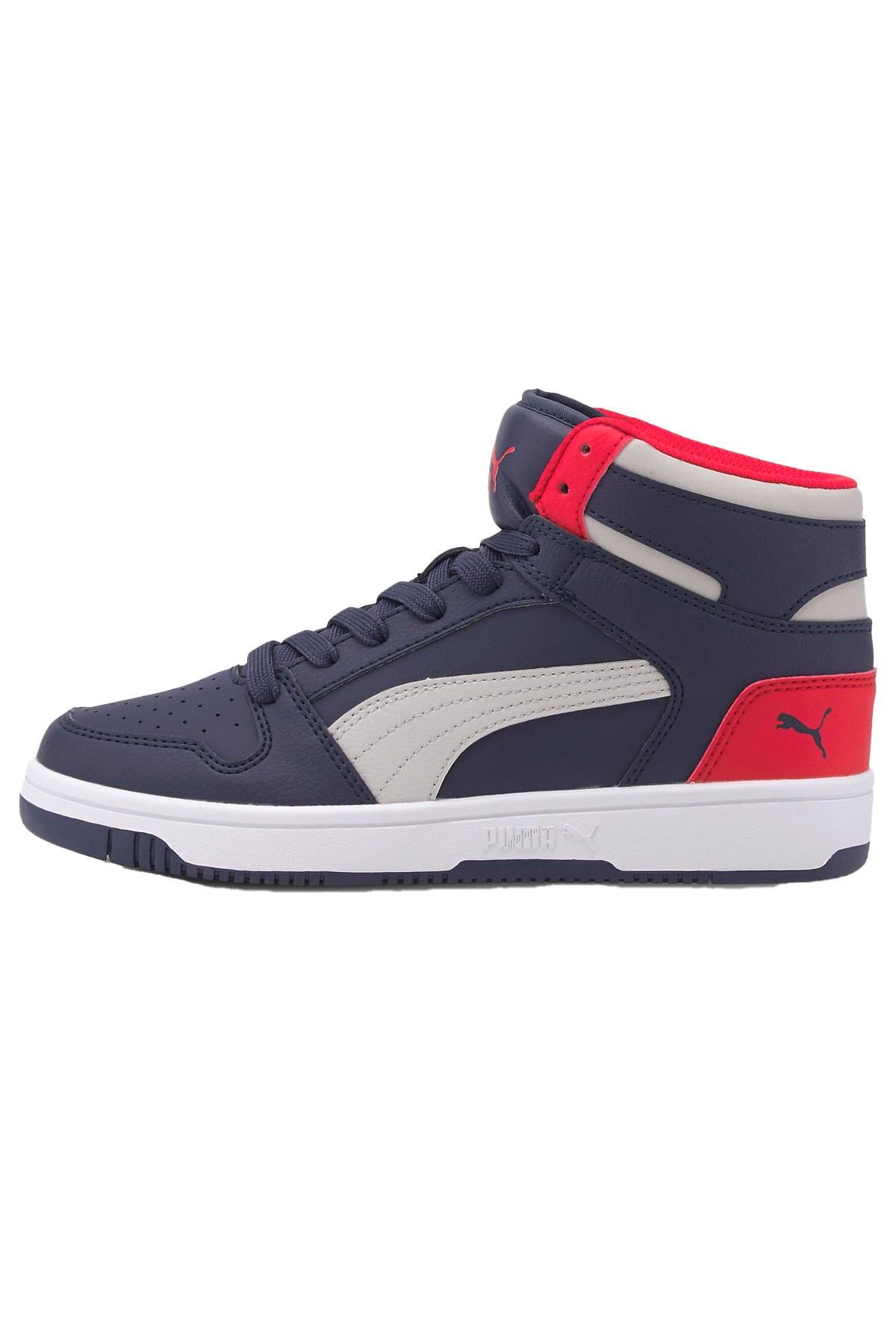 Puma Rebound Layup SL Çocuk Ayakkabı 37048611 Lacivert