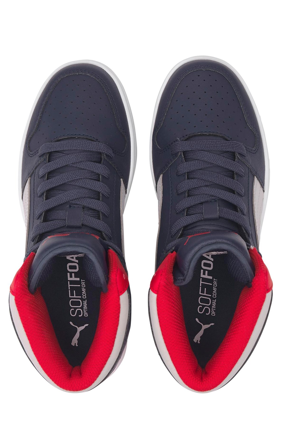Puma Rebound Layup SL Çocuk Ayakkabı 37048611 Lacivert