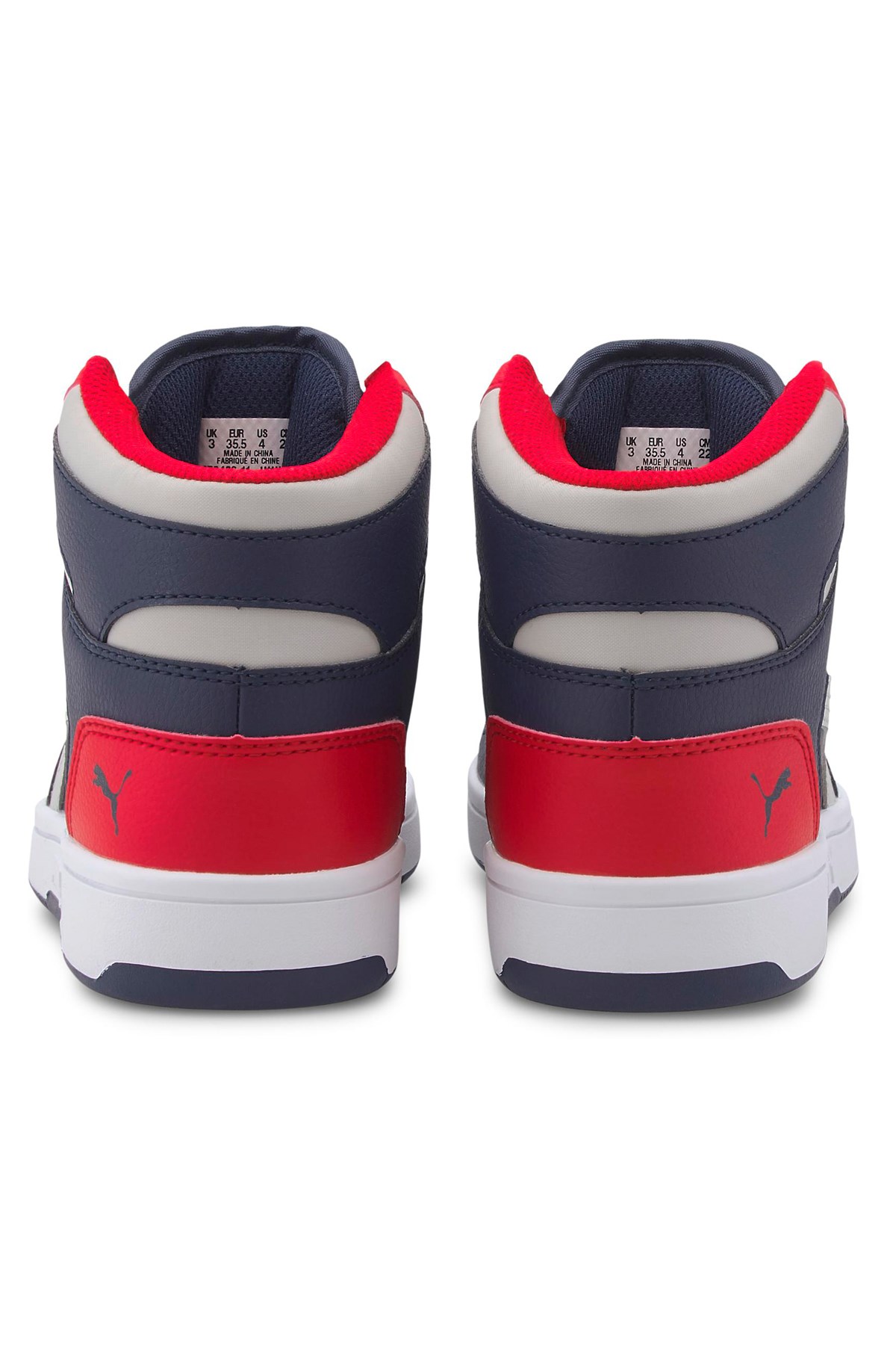 Puma Rebound Layup SL Çocuk Ayakkabı 37048611 Lacivert