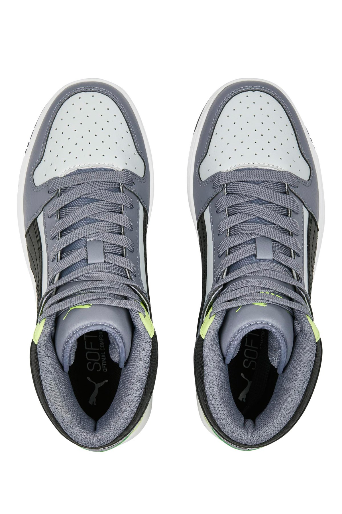 Puma Rebound Layup SL Çocuk Ayakkabı 37048620 Gri