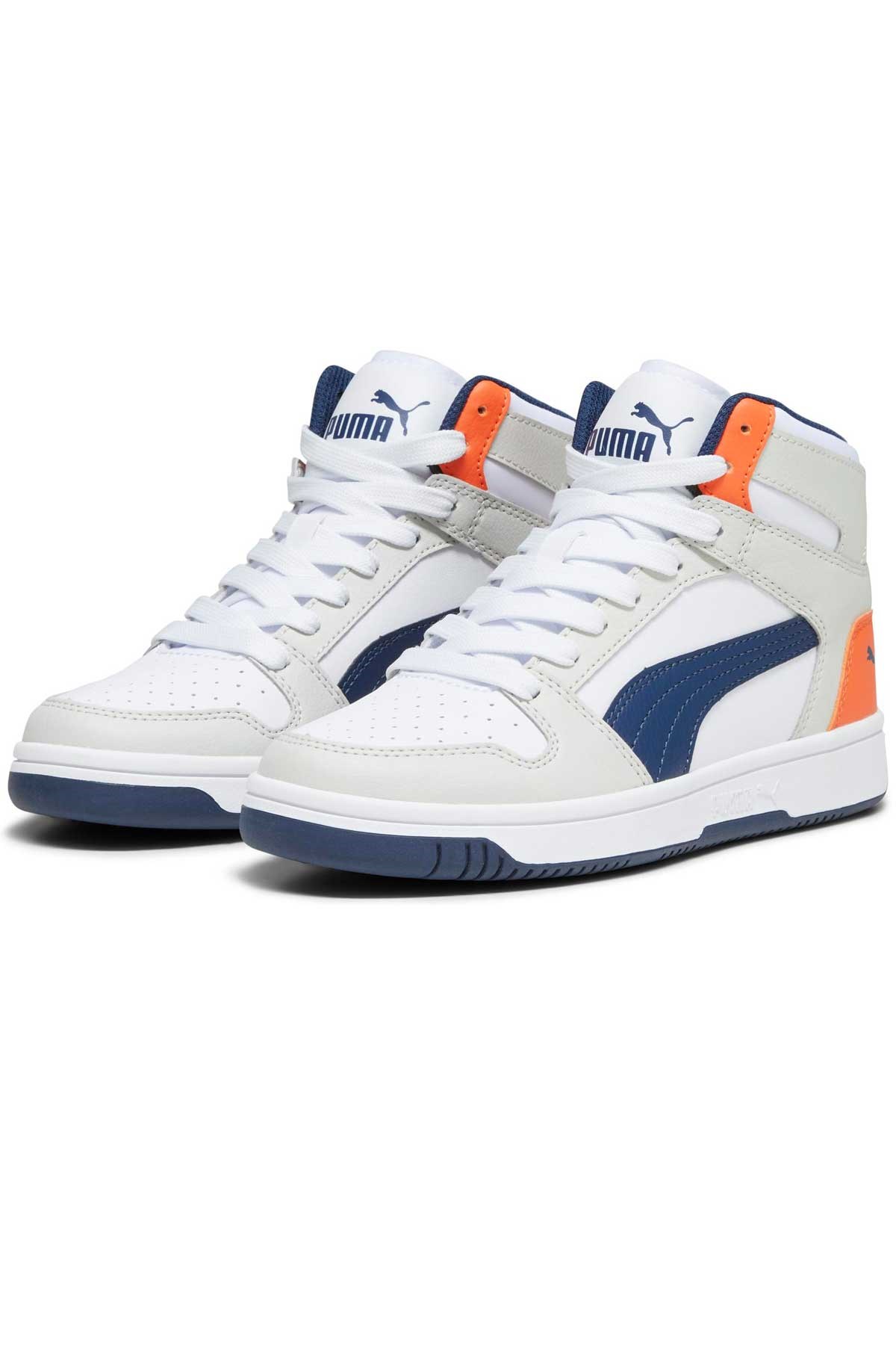 Puma Rebound Layup SL Çocuk Ayakkabı 37048623 Beyaz