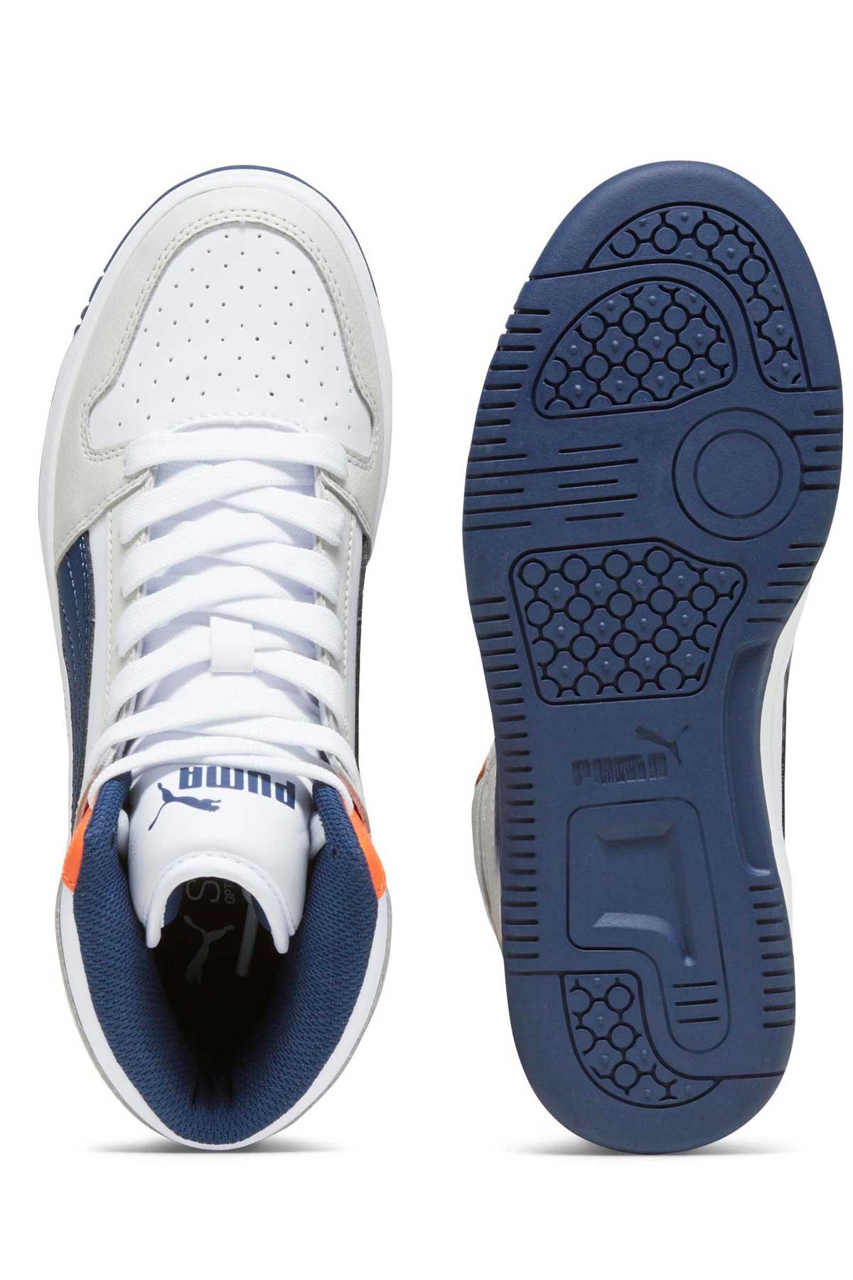 Puma Rebound Layup SL Çocuk Ayakkabı 37048623 Beyaz