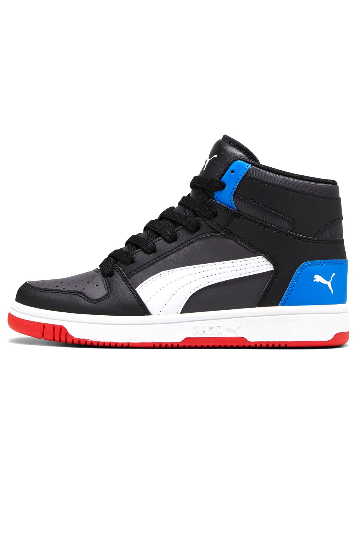 Puma Rebound Layup SL Çocuk Ayakkabı 37048624 Siyah