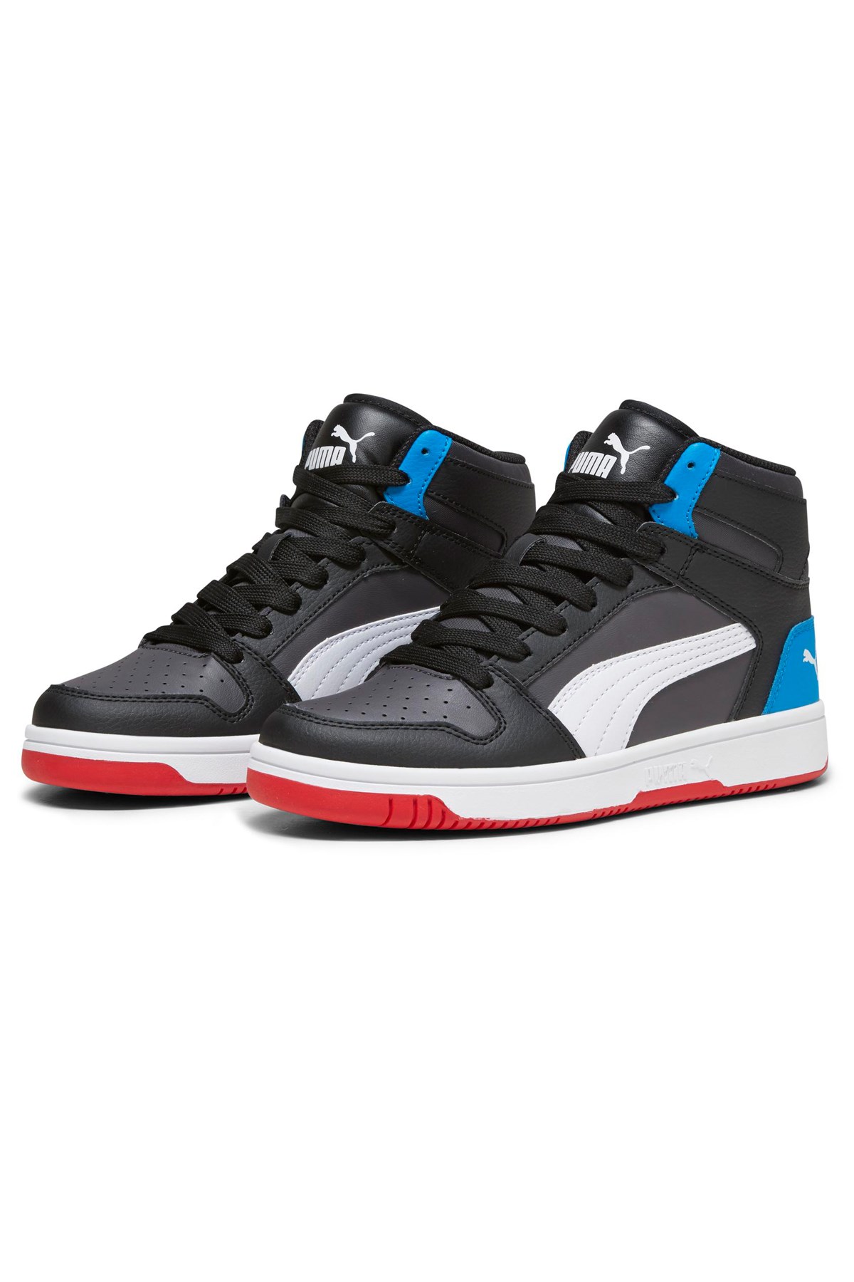 Puma Rebound Layup SL Çocuk Ayakkabı 37048624 Siyah