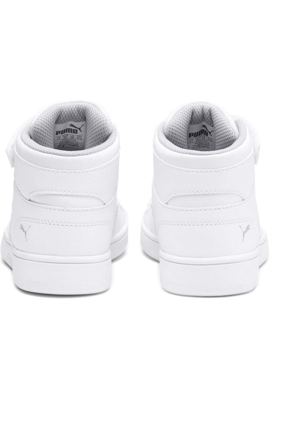 Puma Rebound Layup SL V PS Çocuk Spor Ayakkabı 37048802 Beyaz