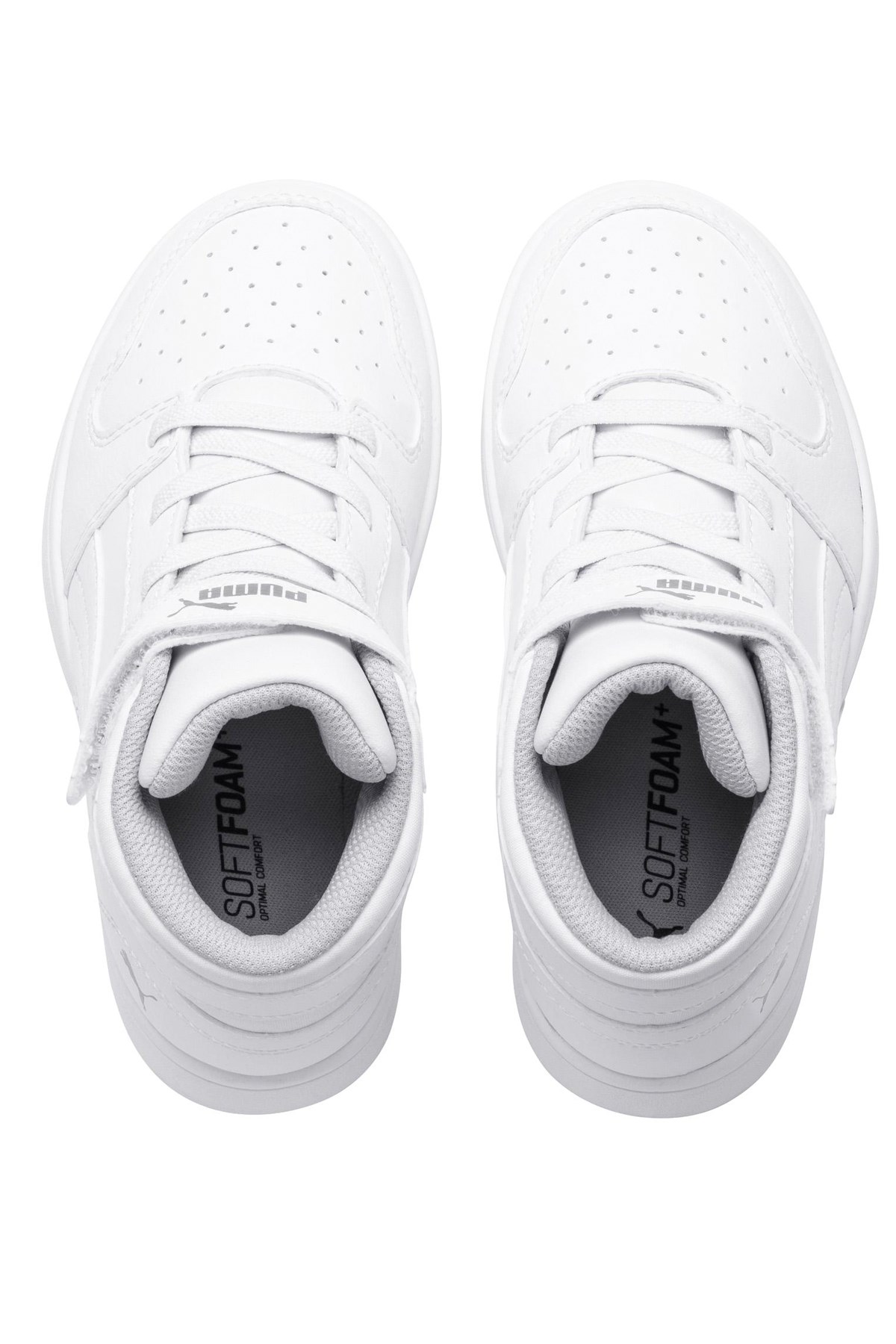 Puma Rebound Layup SL V PS Çocuk Spor Ayakkabı 37048802 Beyaz