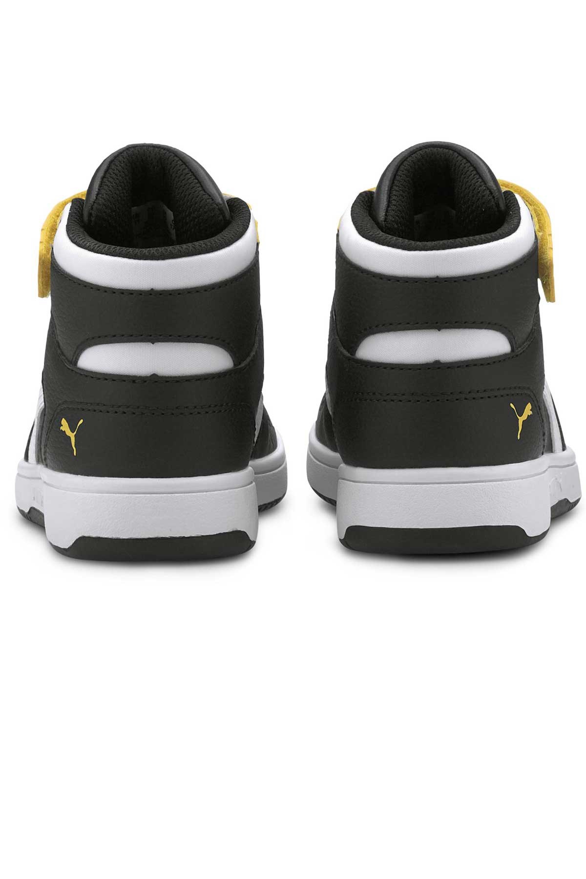 Puma Rebound Layup SL V Çocuk Ayakkabı 37048812 Siyah