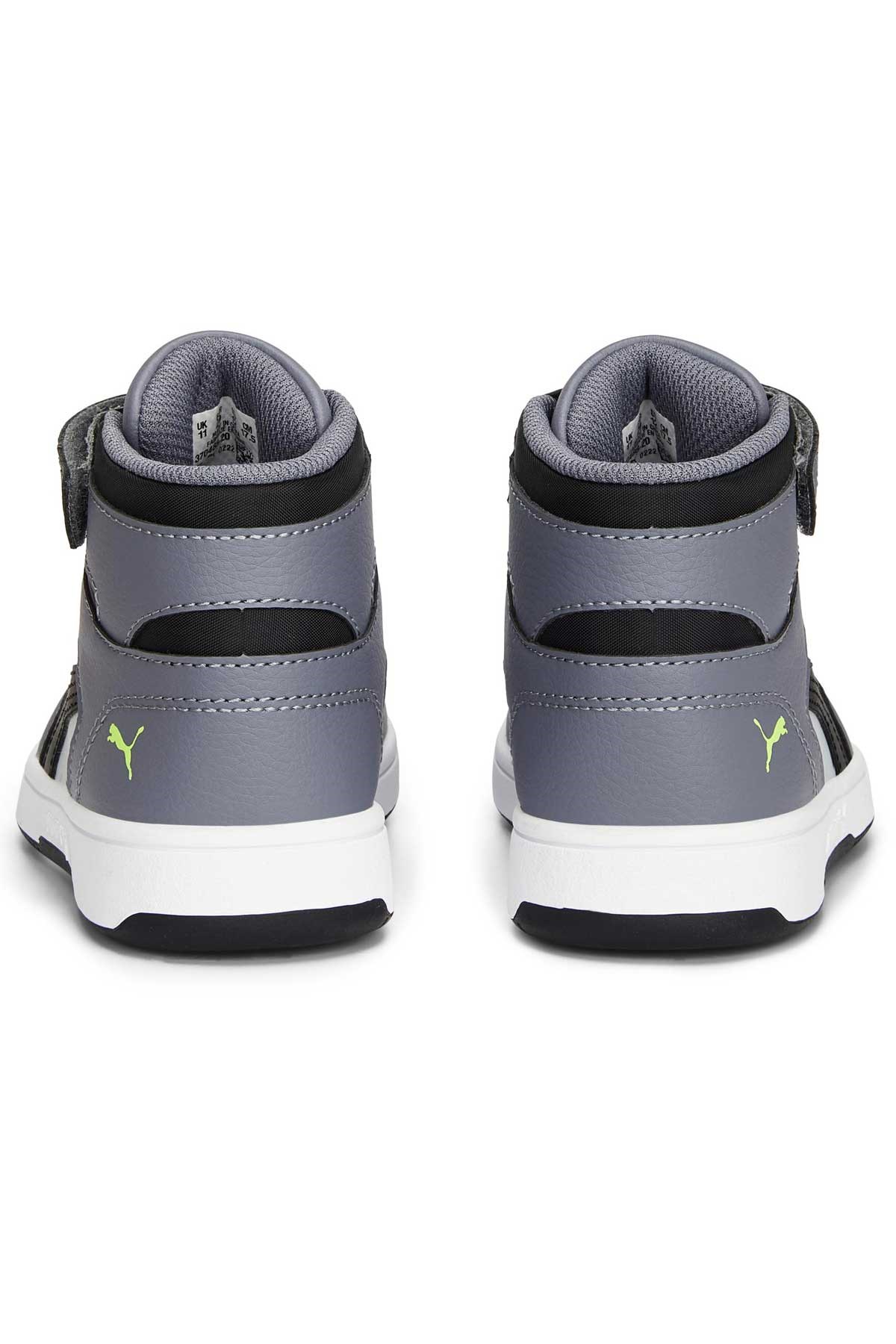 Puma Rebound Layup SL V Çocuk Ayakkabı 37048820 Gri
