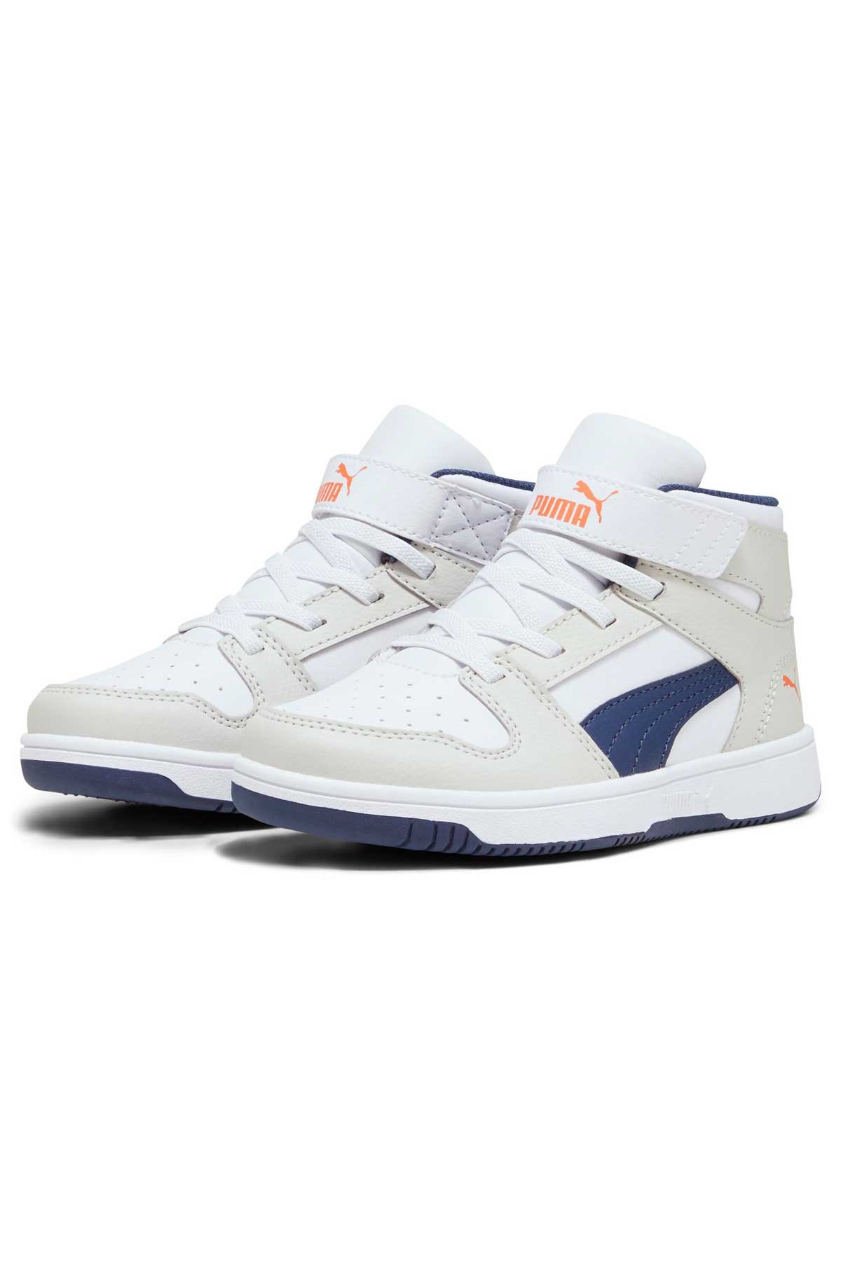 Puma Rebound Layup SL V Çocuk Ayakkabı 37048823 Beyaz