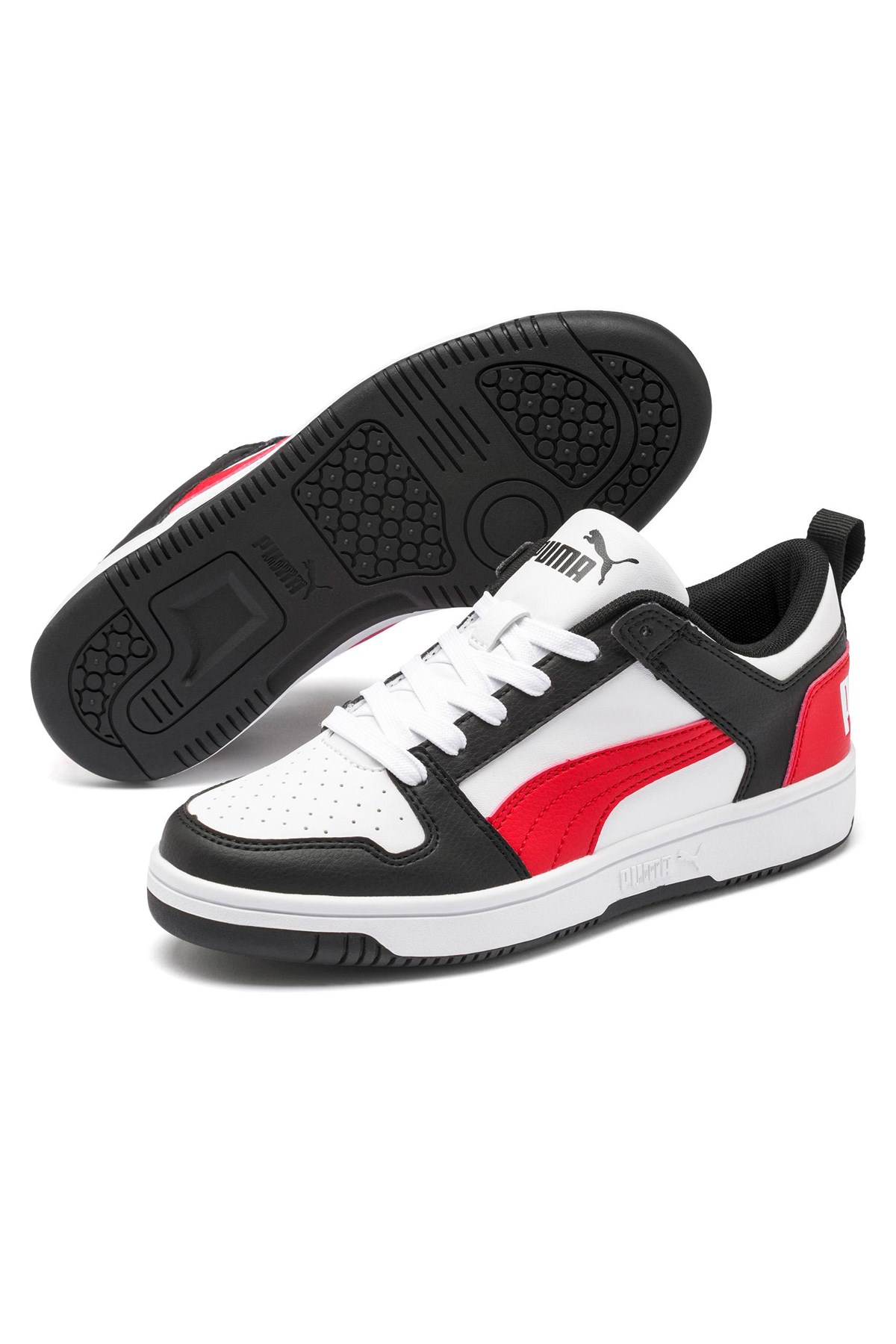 Puma Rebound Layup Lo SL Çocuk Spor Ayakkabı 37049007 Beyaz