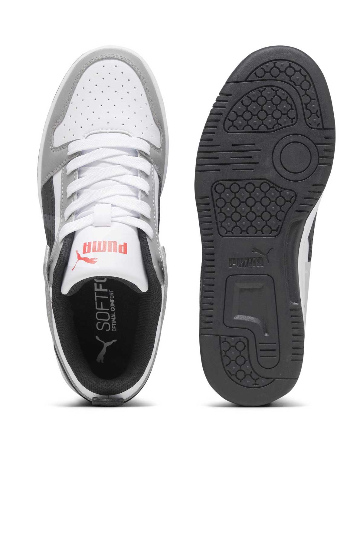 Puma Rebound Layup Lo SL Çocuk Spor Ayakkabı 37049020 Beyaz