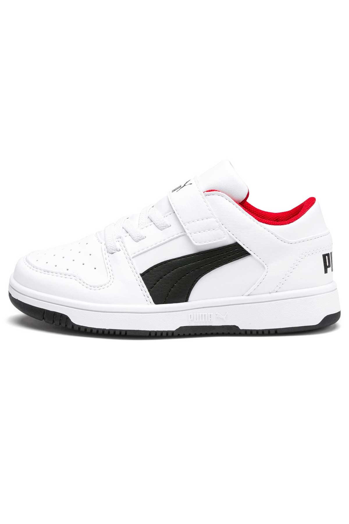 Puma Rebound Layup Lo SL V Çocuk Spor Ayakkabı 37049201 Beyaz