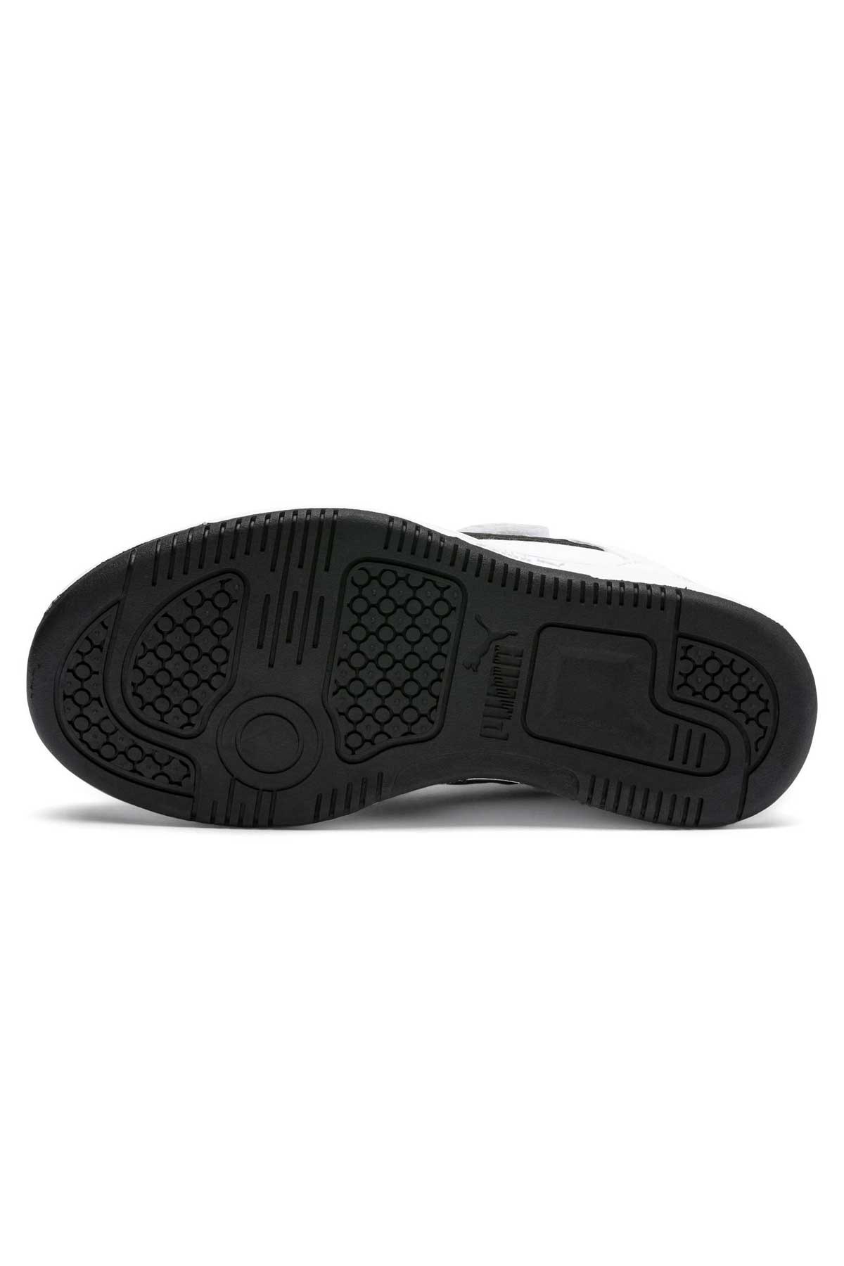 Puma Rebound Layup Lo SL V Çocuk Spor Ayakkabı 37049201 Beyaz