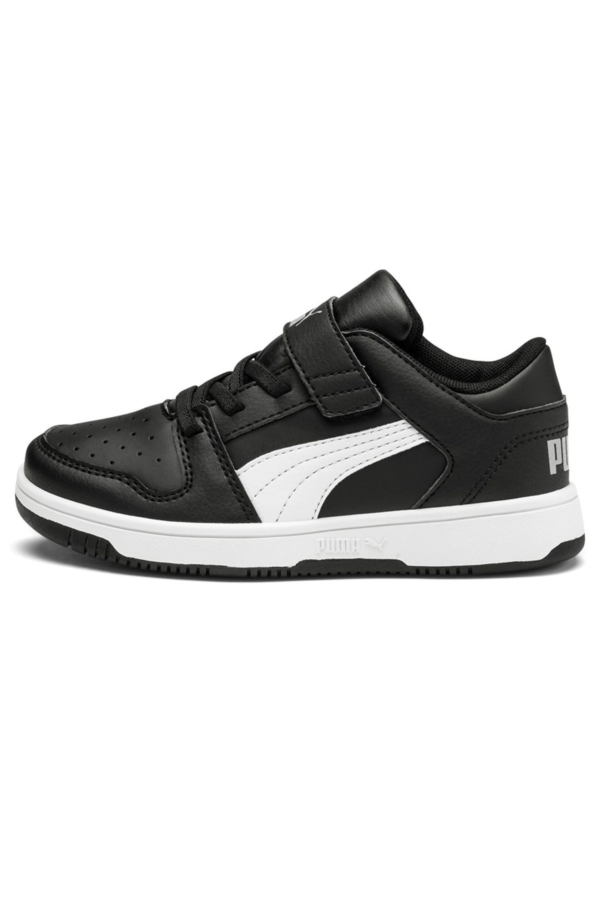 Puma Rebound Layup Lo Sl V Ps Çocuk Spor Ayakkabı 37049202 Siyah