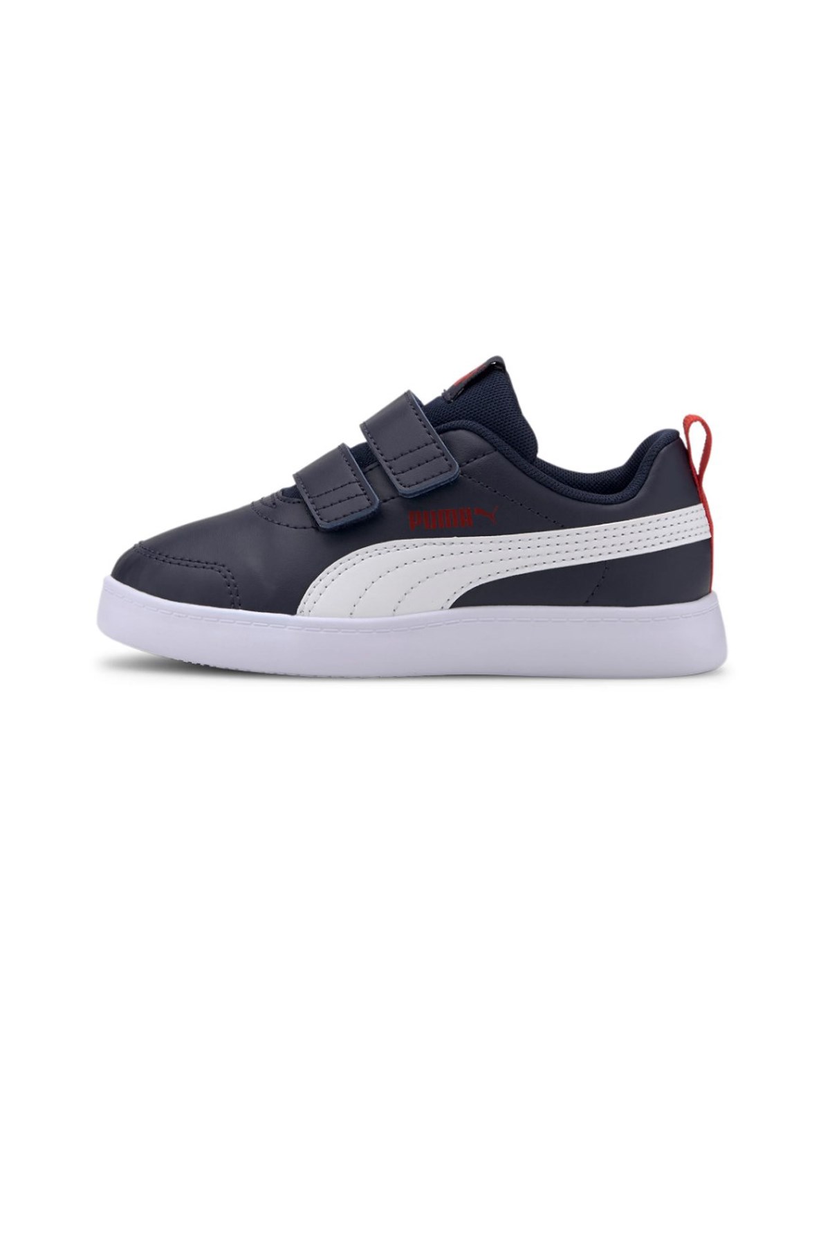 Puma Courtflex V2 V PS Çocuk Ayakkabı 37154301 Lacivert