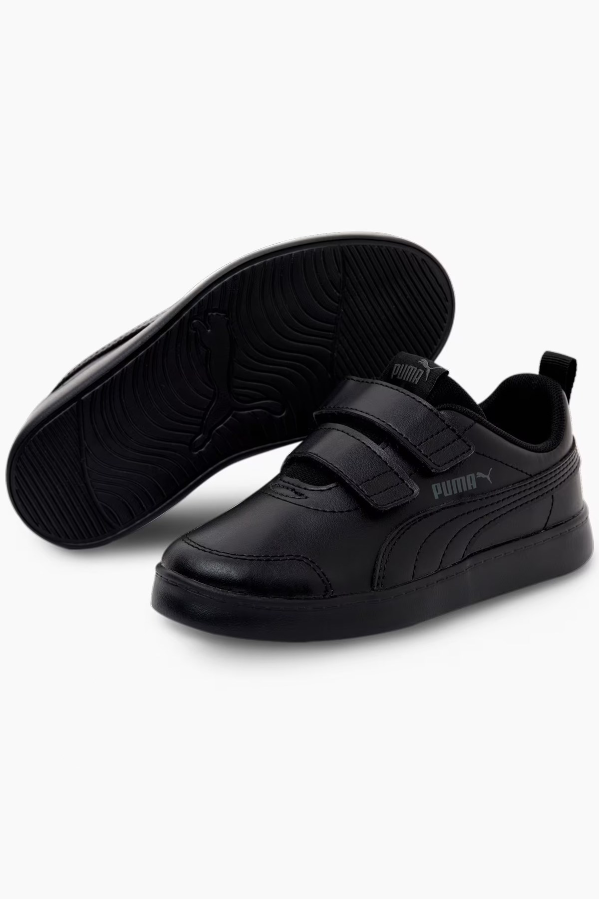 Puma Courtflex V2 V Ps Çocuk Spor Ayakkabı 37154306 Siyah