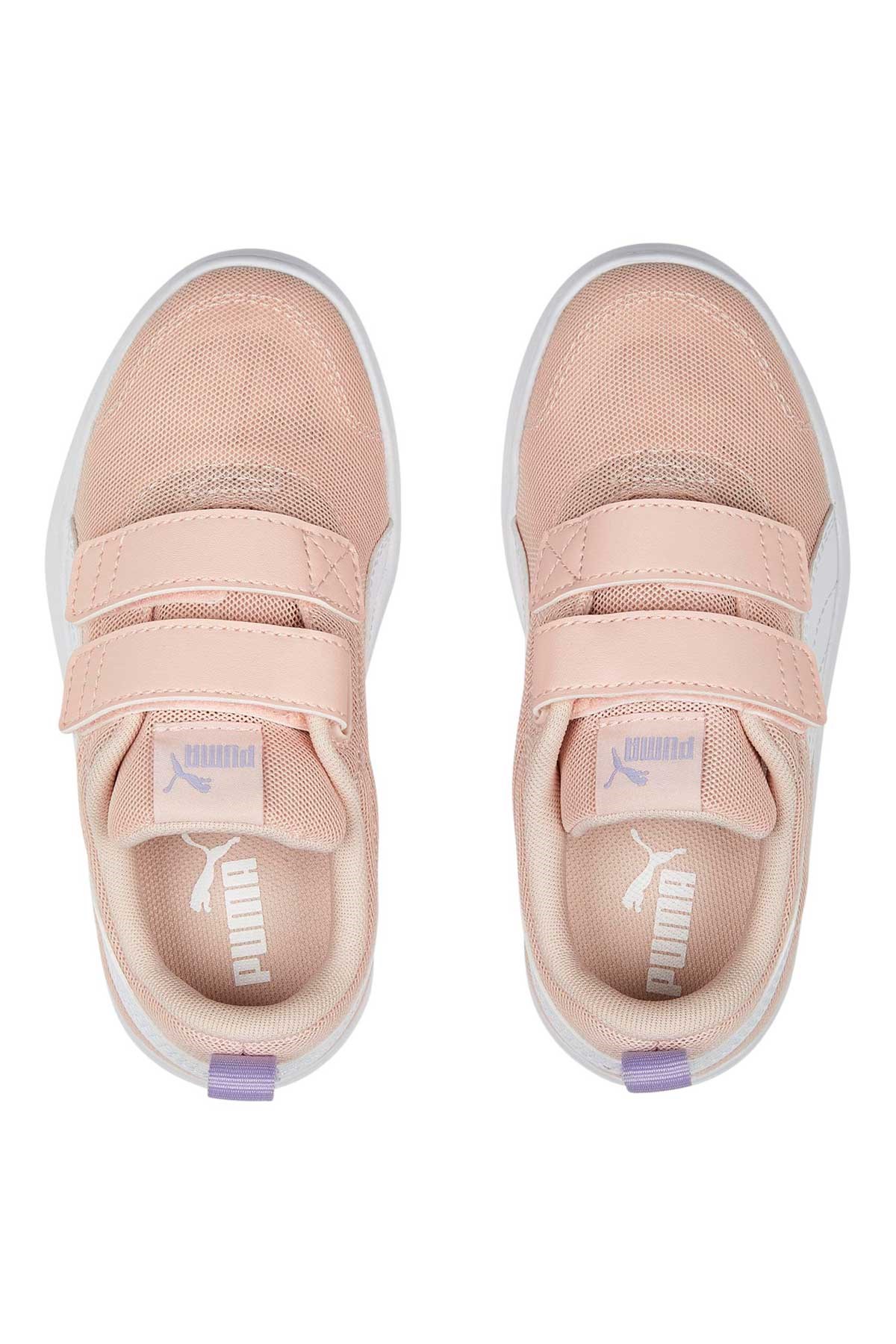 Puma Courtflex v2 Çocuk Spor Ayakkabı 37175813 Turuncu