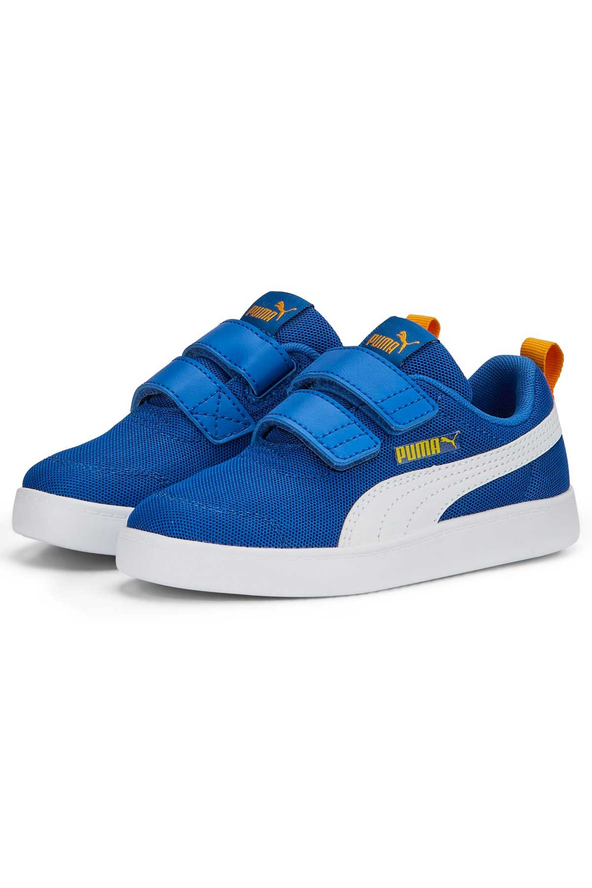 Puma Courtflex v2 Bebek Spor Ayakkabı 37175814 Mavi