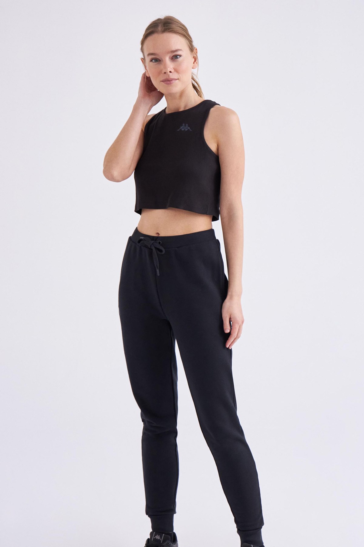 Kappa Authentic Platty Kadın Tişört Siyah