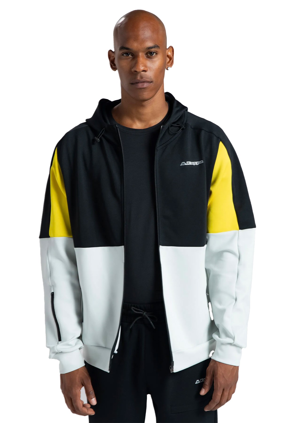 Kappa Logo Elleto Erkek Ceket 371Q5PW Gri