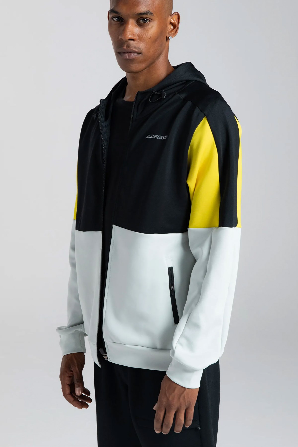 Kappa Logo Elleto Erkek Ceket 371Q5PW Gri