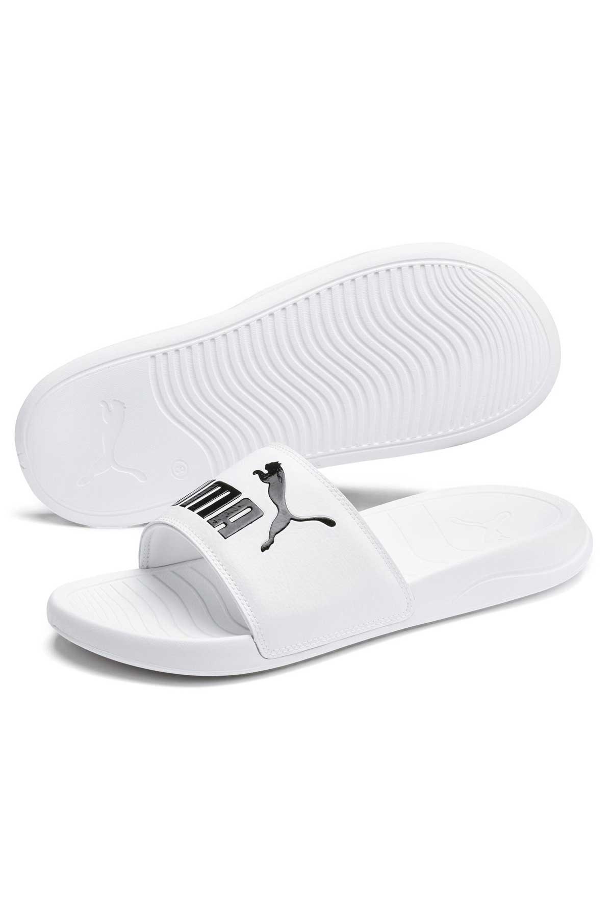Puma Popcat 20 Unisex Terlik 37227902 Beyaz