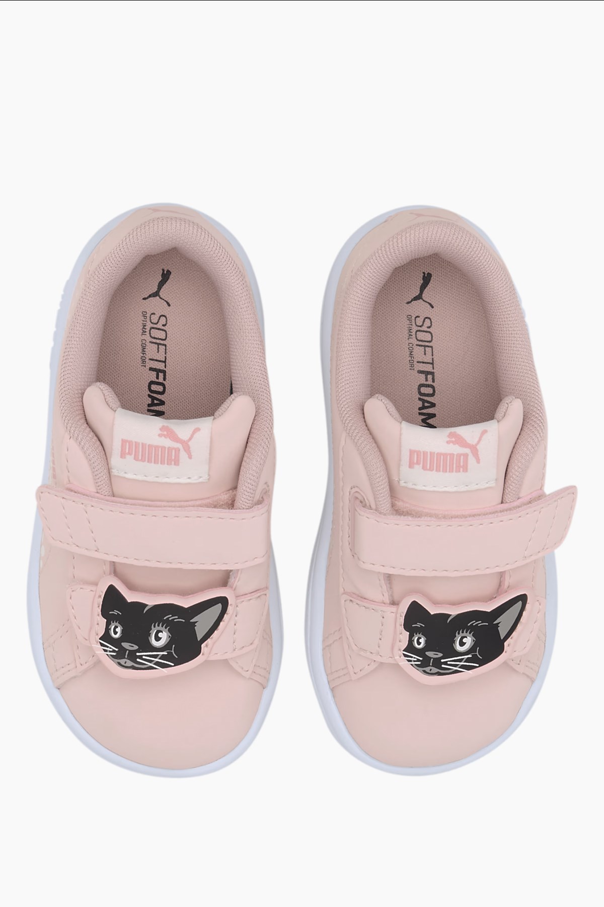 Puma Smash V2 Animals V inf Bebek Spor Ayakkabı 37318602 Pembe