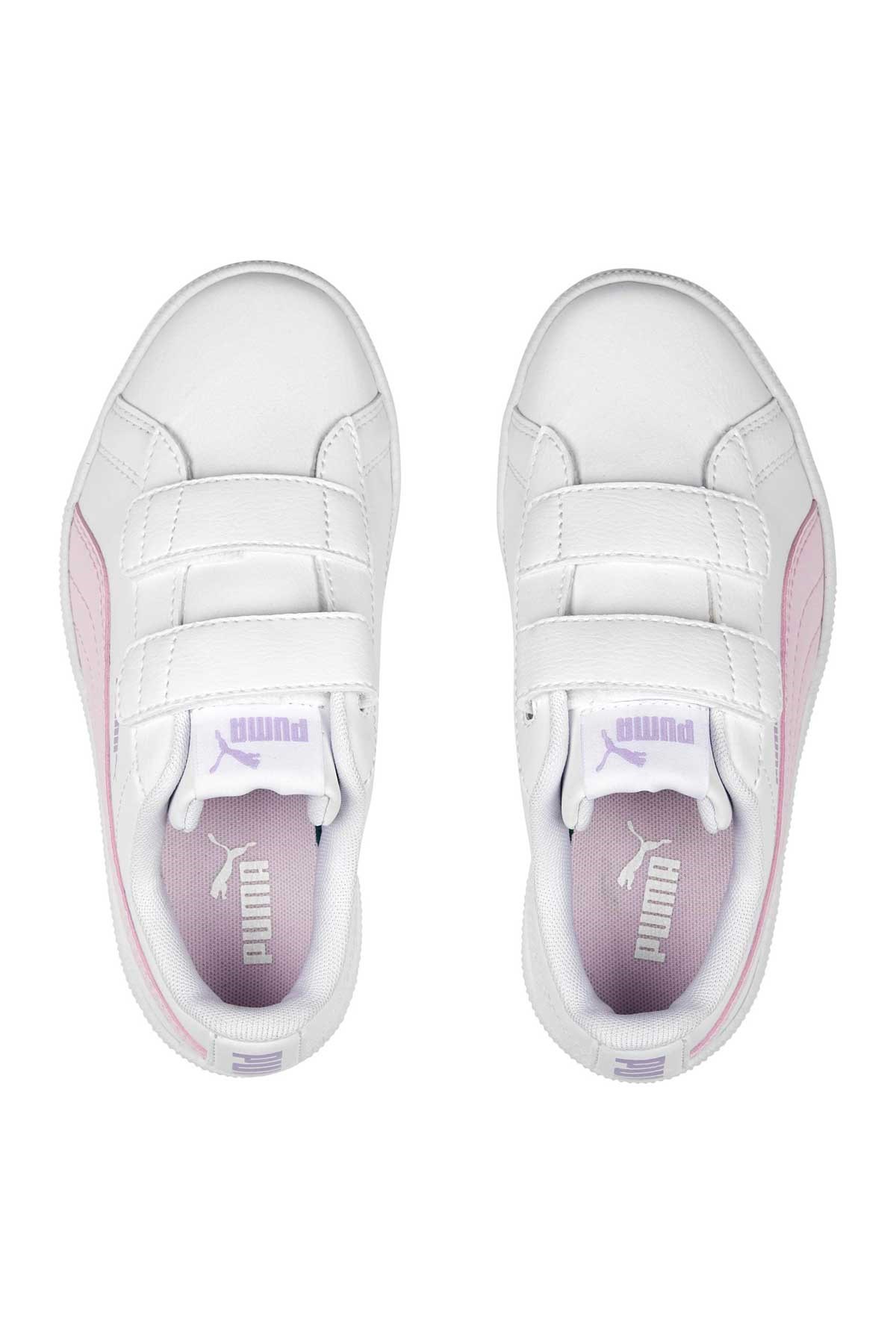 Puma UP V Çocuk Spor Ayakkabı 37360228 Beyaz