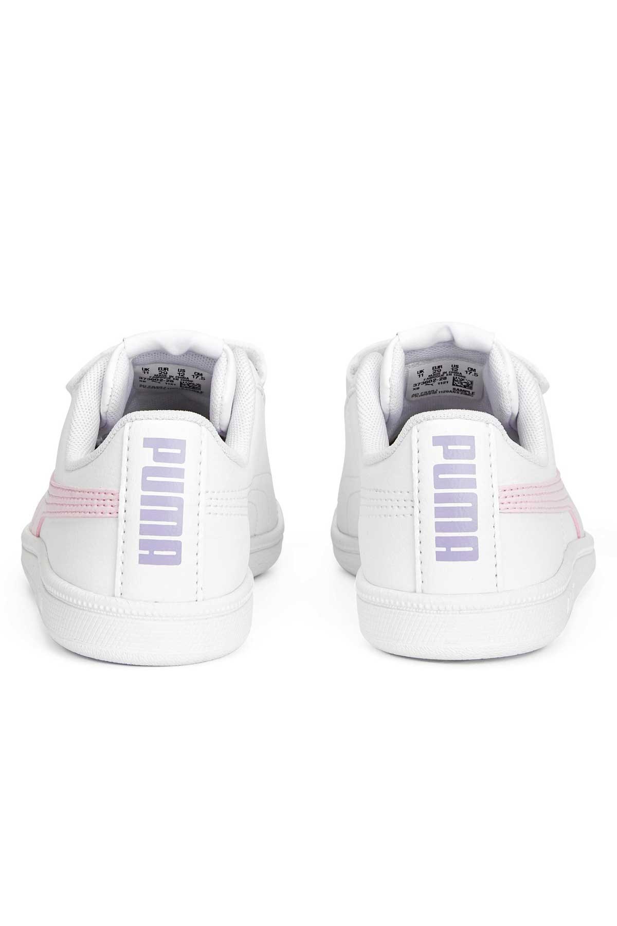 Puma UP V Çocuk Spor Ayakkabı 37360228 Beyaz
