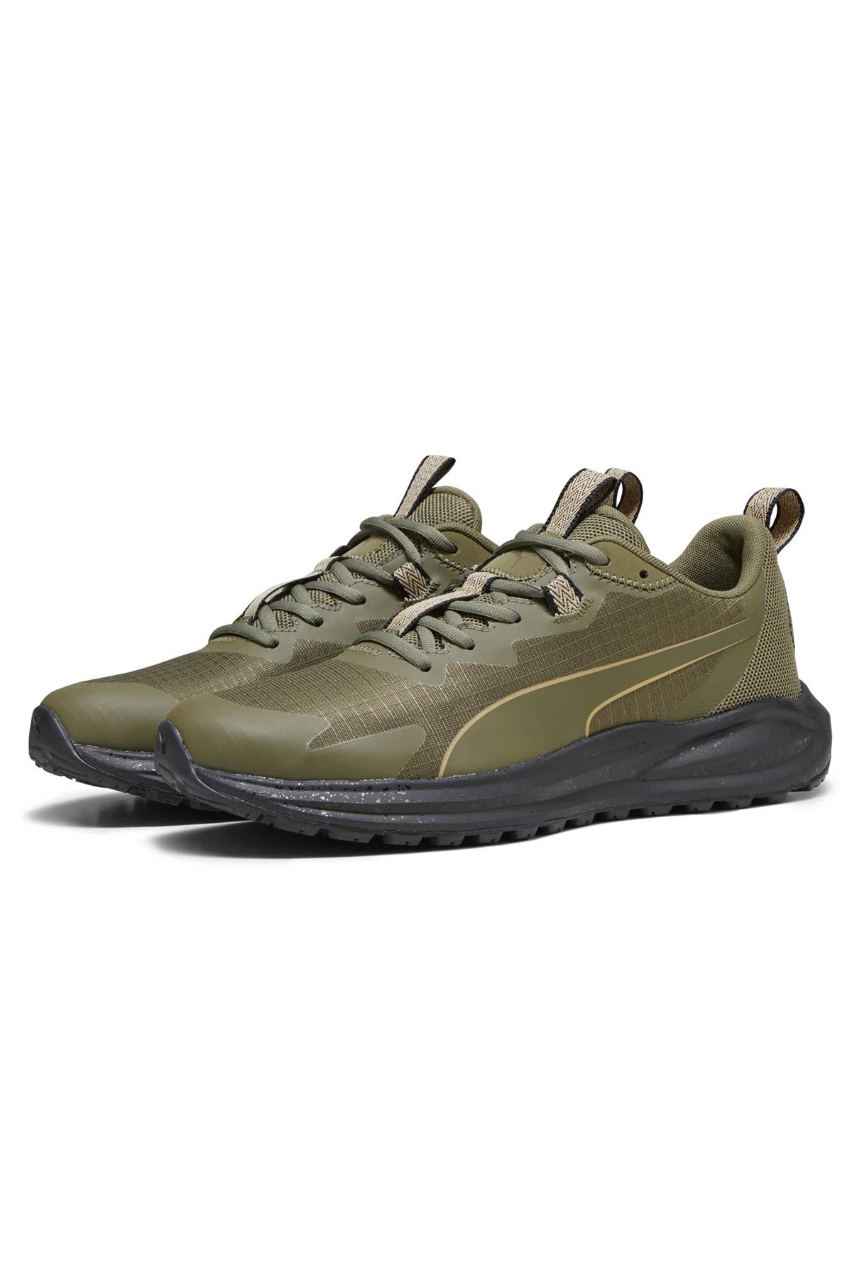 Puma Twitch Runner Trail Yürüyüş Ayakkabı 37696114 Haki