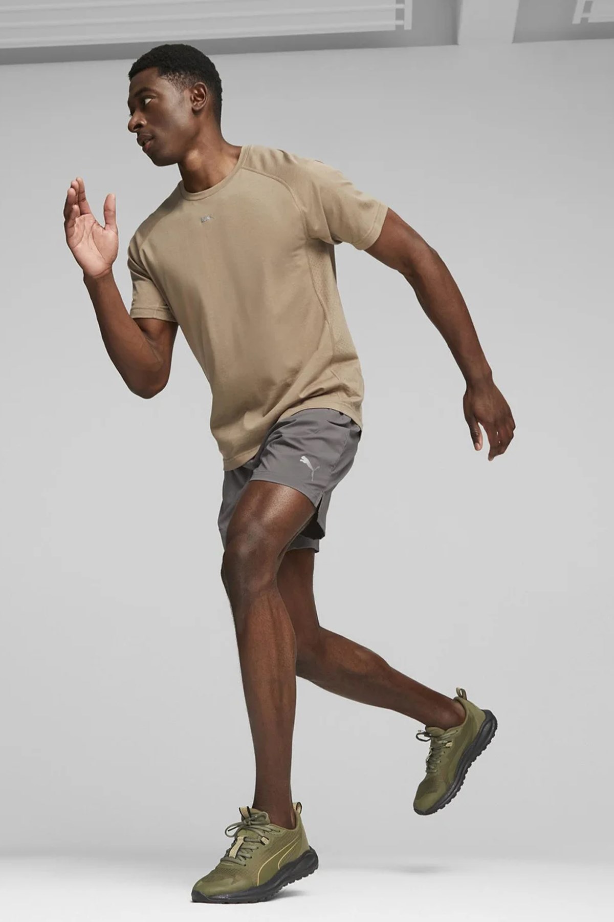 Puma Twitch Runner Trail Yürüyüş Ayakkabı 37696114 Haki