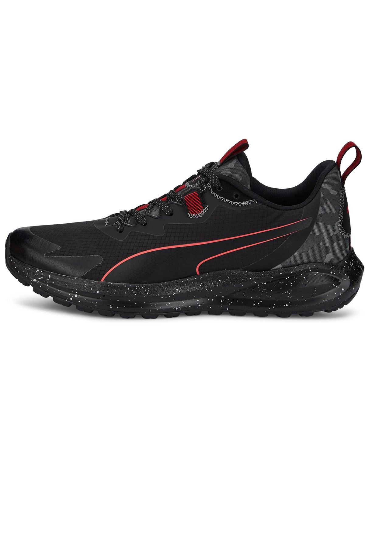 Puma Twitch Runner Trail Winter Erkek Spor Ayakkabı 37708801 Siyah
