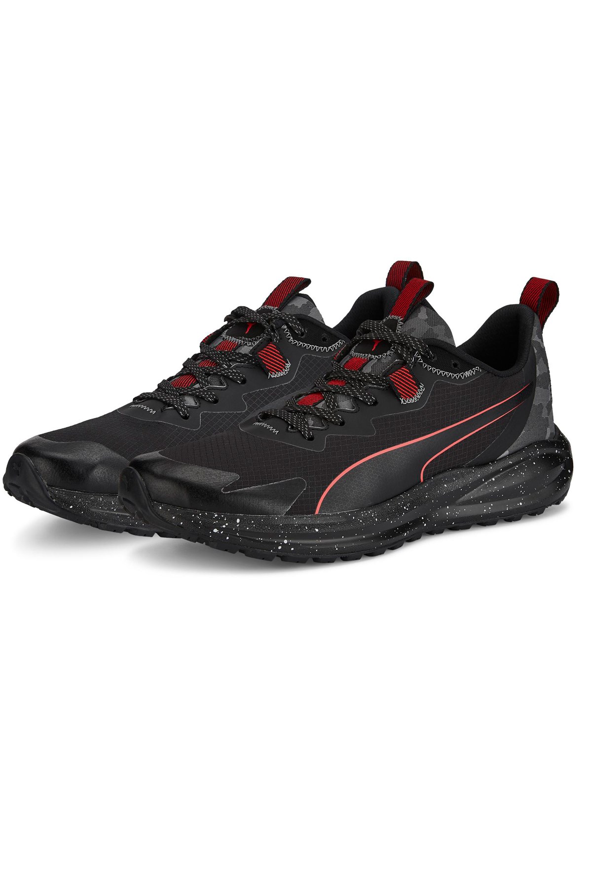 Puma Twitch Runner Trail Winter Erkek Spor Ayakkabı 37708801 Siyah