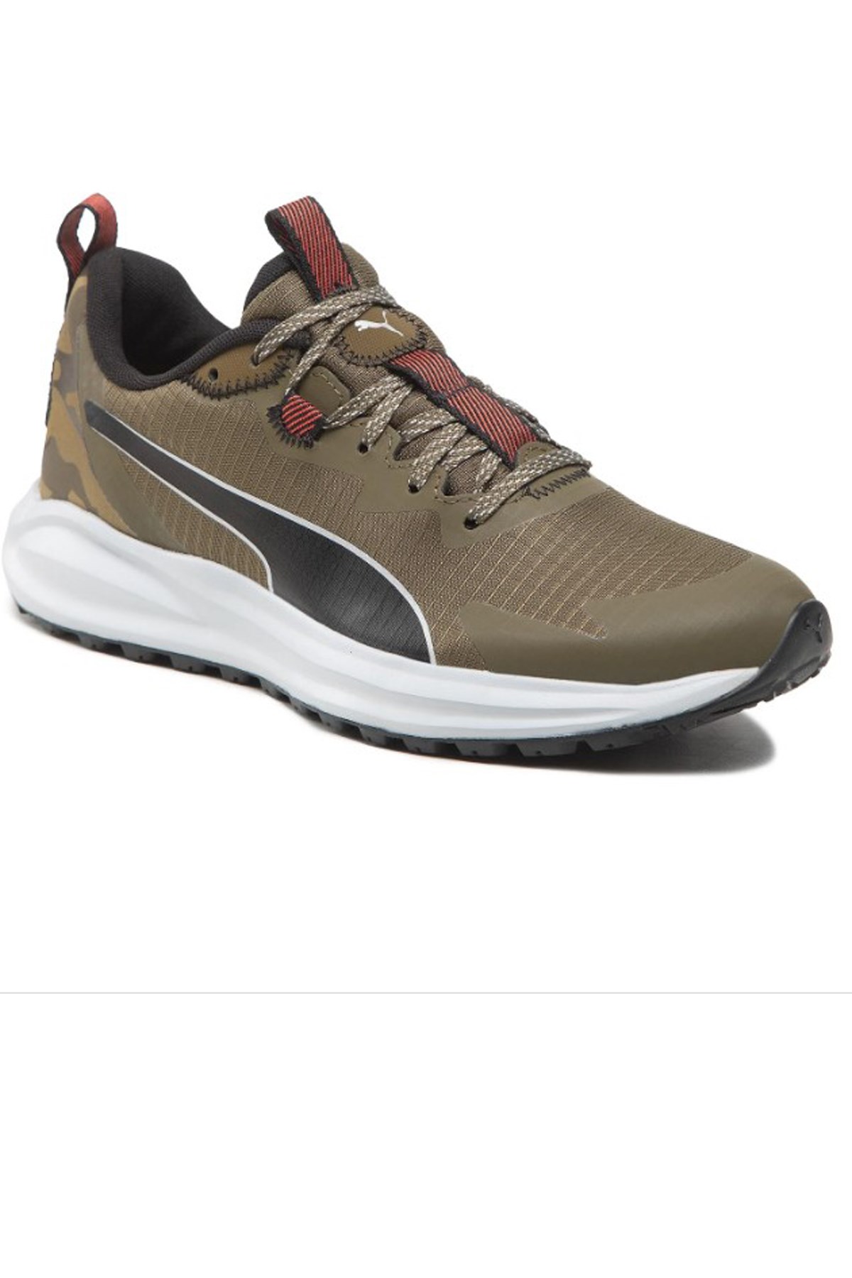 Puma Twitch Runner Trail Winter Erkek Spor Ayakkabı 37708802 Yeşil