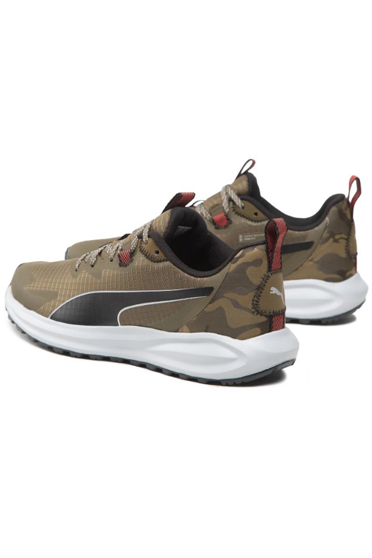 Puma Twitch Runner Trail Winter Erkek Spor Ayakkabı 37708802 Yeşil