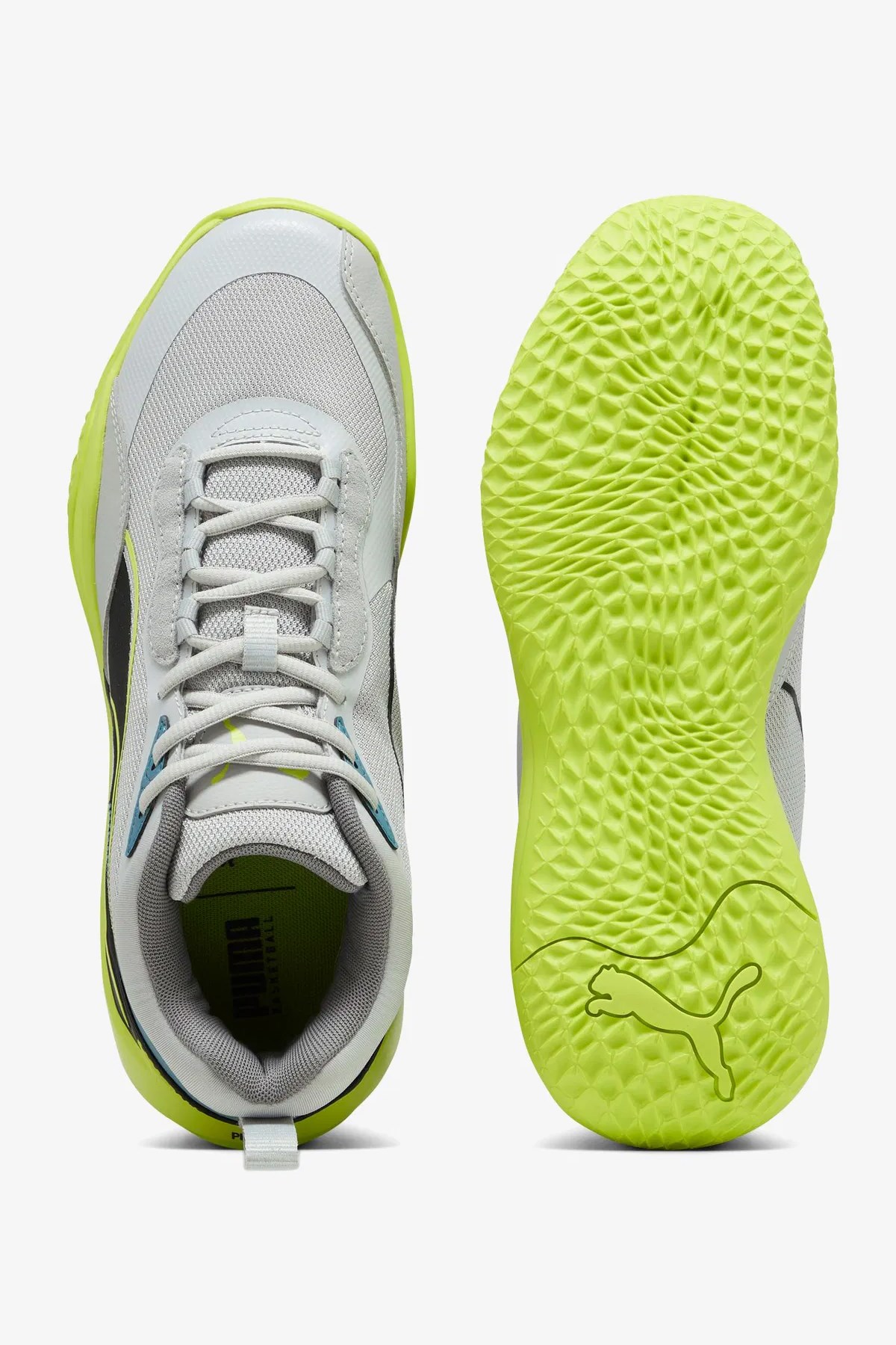 Puma Playmaker Pro Basketbol Ayakkabı 37757219 Gri