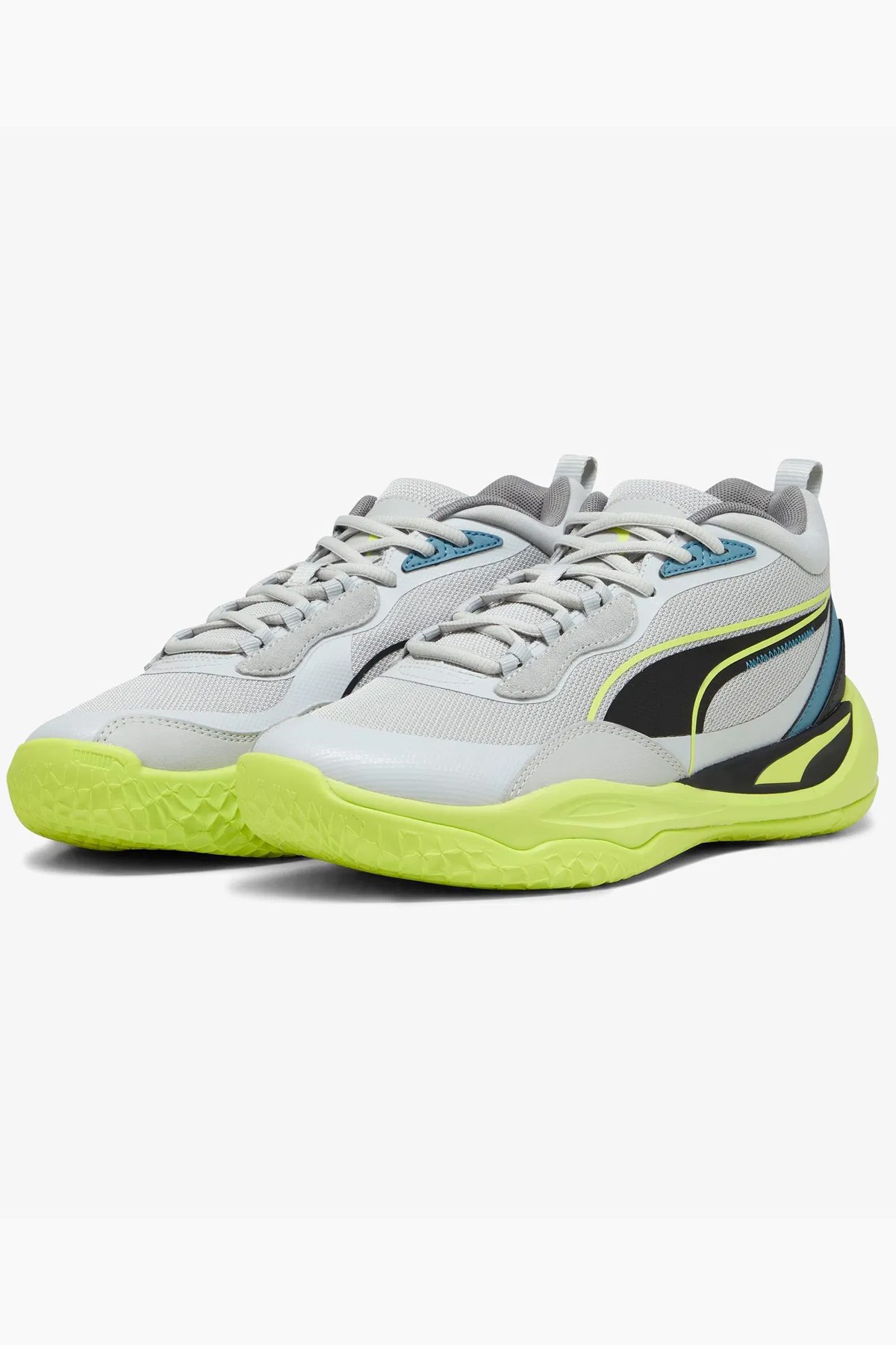 Puma Playmaker Pro Basketbol Ayakkabı 37757219 Gri