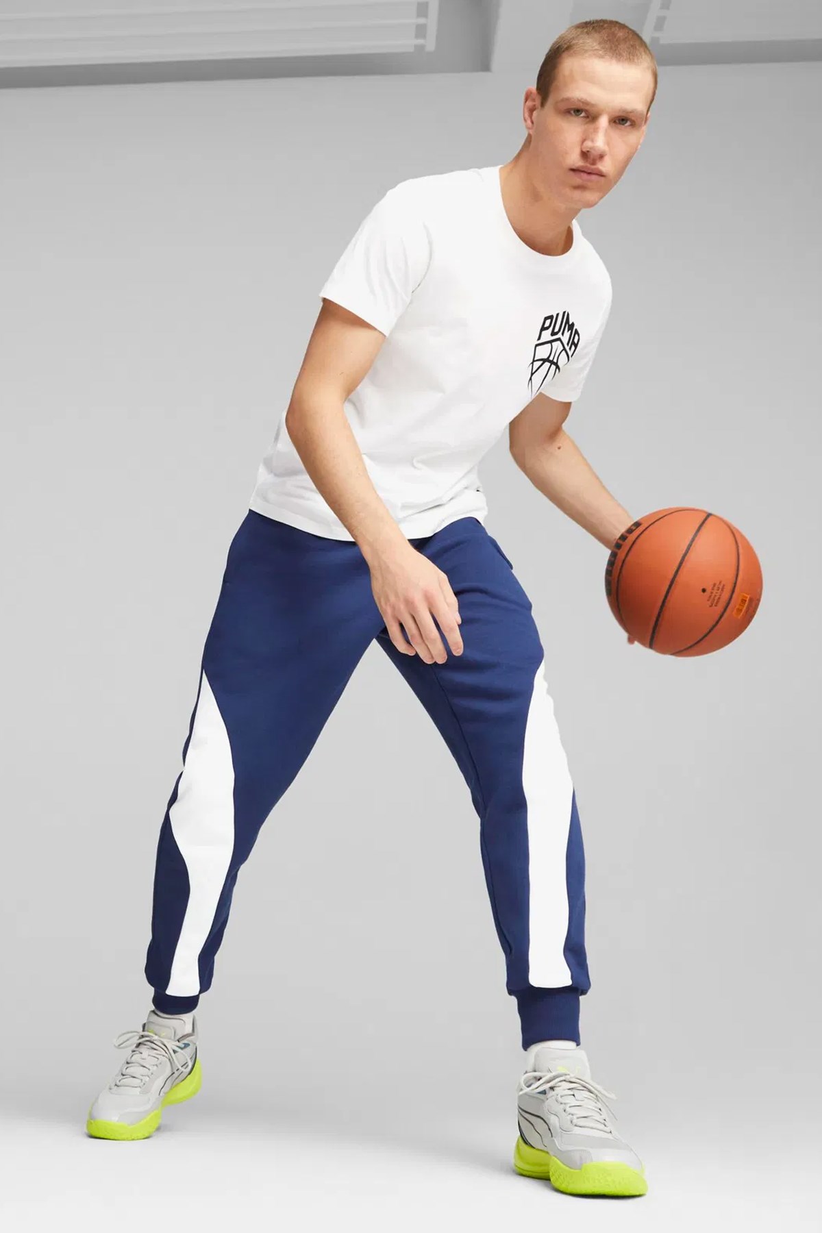 Puma Playmaker Pro Basketbol Ayakkabı 37757219 Gri