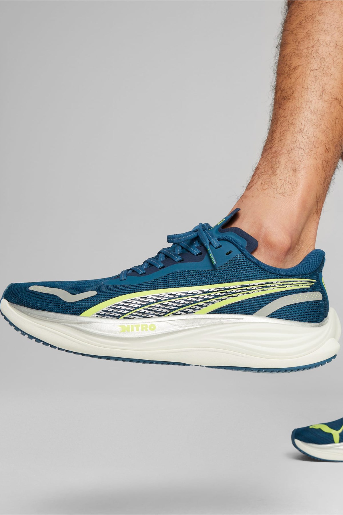 Puma Velocity Nitro 3 Erkek Spor Ayakkabı 37774802 Mavi